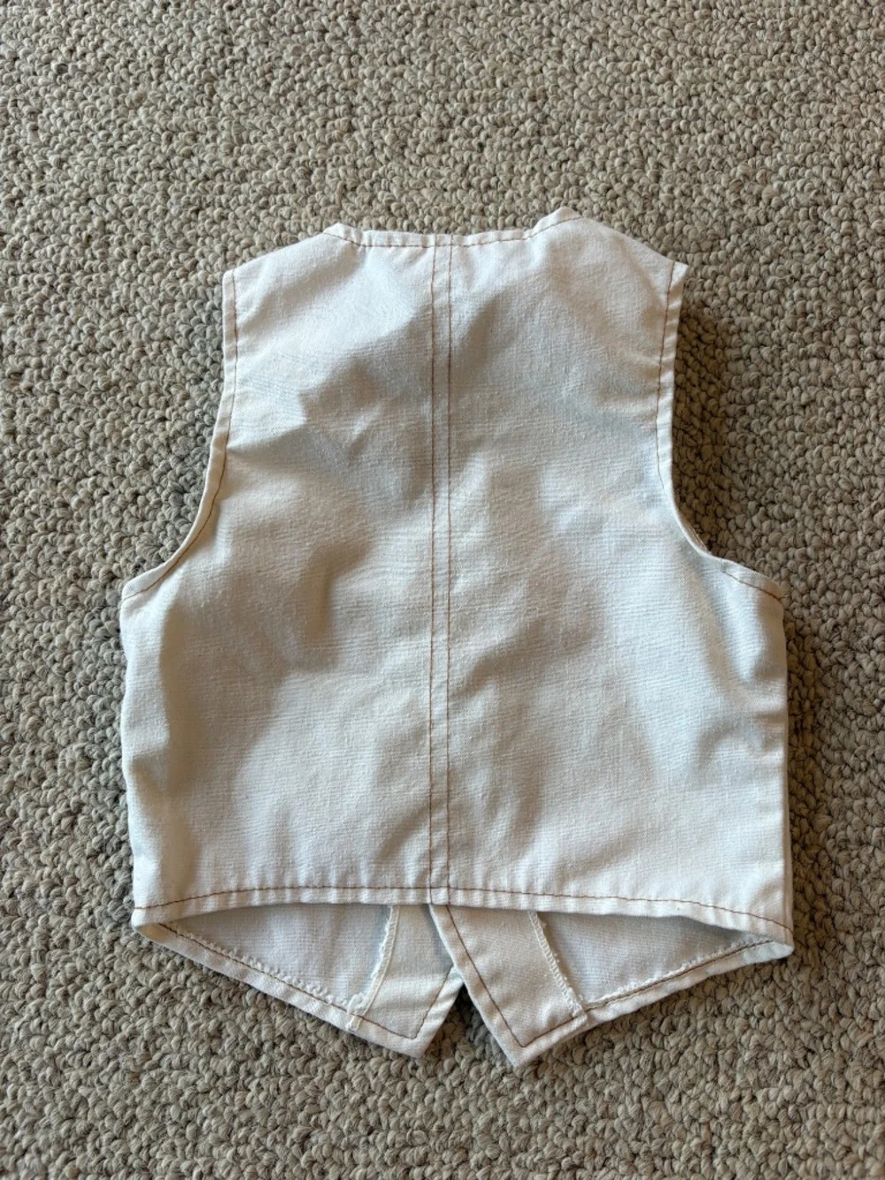 Vintage Levi's 3T Orange Tab Bell Bottom Set USA Western Vest Rare Bell Bottoms